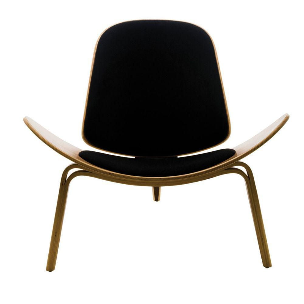 Fauteuil de salon Take Me Home au design luxueux et moderne avec pieds en bois élégants et siège rembourré en cuir de qualité supérieure pour les espaces de vie