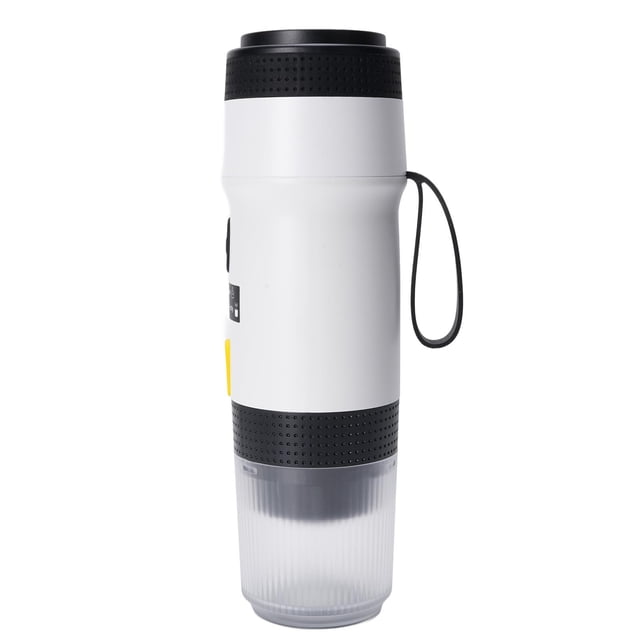 Portable Coffee Maker, Stainless Steel Electric Espresso Machine for Travel, Camping, RV, Hiking, Office, Cordless Heating Automatic Capsule Coffee Machine