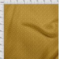 thumbnail image 4 of oneOone Viscose Chiffon Gamboge Yellow Fabric Asian Paisley Sewing Craft Projects Fabric Prints By Yard 42 Inch Wide, 4 of 4