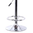 thumbnail image 4 of Armen Living Tabouret de Bar Java en Similicuir Noir, Bois de Noyer et Fini Chrome, 4 of 4