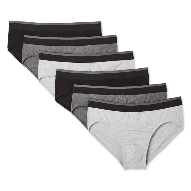 Athletic Works Men's Briefs 6-Pack