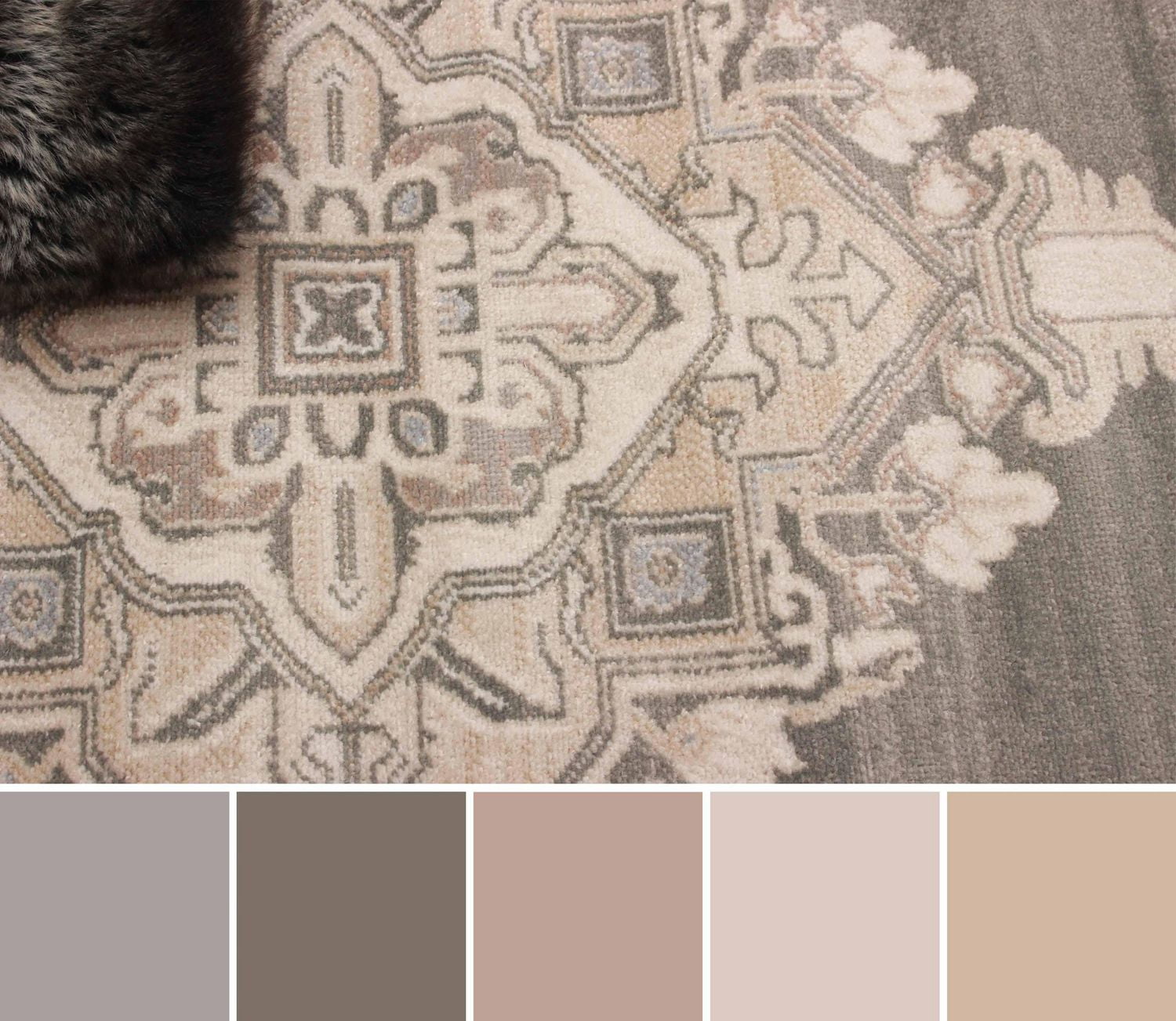 ECARPET Addie Traditional Area Rug for Living Room, Bedroom, Dining Entrance, Hallway and More.