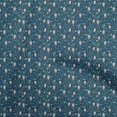 thumbnail image 1 of oneOone Polyester Spandex Teal Blue Fabric Random Diy Clothing Quilting Fabric Print Fabric By Yard 56 Inch Wide, 1 of 5