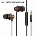 thumbnail image 2 of Fokuz Wired Earphones With 35mm Jack For Sound Compatible With Multiple Devices Lightweight Design Ideal For Everyday Use, 2 of 4