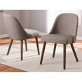 thumbnail image 2 of Baxton Studio Cody Chaise de Salle à Manger Moderne Mi-Siècle, Gris Clair (Ensemble de 1), 2 of 8