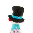 thumbnail image 5 of Mr. Christmas 6.5" Decorative Teal Snowman Knee Hugger, 5 of 5