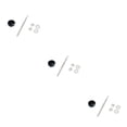 thumbnail image 2 of Ruiboury Lightweight Hood Lock For Car Modification Security Sleek Affordable black DP17-25 3Set, 2 of 6