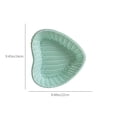 thumbnail image 3 of EGNMCR Heart Shaped Remote Control Wedding Candy Box Plastic Basket Jewellery Desktop Storage Basket Rattan Storage Basket Woven Woven Basket Desktop Storage Basket, 3 of 7