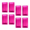 thumbnail image 3 of 8 Pieces Disposable Plates Durable Party Paper Plates for Cafe Dining Baking Rose Red, 3 of 8