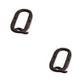 thumbnail image 1 of relayinert Durable And Rustproof Metal House Number Plaque Impeccable Door Decoration Easy To Install Metal Letters House Numbers B17--Q 2Set, 1 of 6