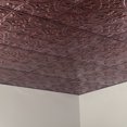 thumbnail image 2 of Fasade Traditional 2 Vinyl 2ft x 2ft Lay-In Ceiling Panel Moonstone Copper 5 Pack, 2 of 5