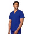 thumbnail image 1 of Adar Universal Unisex Scrubs - V-Neck Tunic Scrub Top, 1 of 7