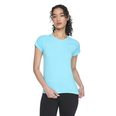 Athletic Works Women's Short-Sleeve Seamless T-Shirt