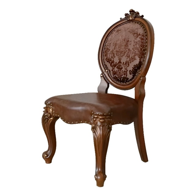 ACME Versailles Chaise Latérale en Similicuir Cerisier