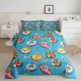thumbnail image 2 of Erosebridal Summer Holiday Bedding Queen Comforter Set, Swimming Sports Down Comforter, Tropical Beach Decor, Reversible, 2 of 7