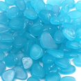 thumbnail image 4 of 100pcs Fish Tank Fluorescent Pebble Garden Parterre Decor Glow Stone Green, 4 of 9