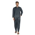 thumbnail image 1 of Inkmeso SolidNightwearSet For Men's Short Sleeve Pjs Loungewear Sets Soft Cotton Designer Sleepwear, 1 of 7