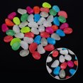 thumbnail image 2 of Ccdes 50pcs Glow In The Dark Artificial Luminous Pebbles Stone Aquarium Fish Tank Decor,Night Light Stone, Artificial Luminous Stone, 2 of 3