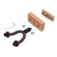 thumbnail image 1 of Guitar Hook Support Mural Punch Métal Hêtre Universel Présentoir pour Violon Ukulélé, 1 of 14