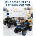 thumbnail image 4 of 12V Ride-On Car with Parent Remote Control, Off-Road ATV 4-Wheeler with LED Flag, 4 of 8