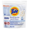 thumbnail image 3 of Tide PODS Free & Gentle Laundry Detergent Soap Pacs, Tide PODS Laundry Detergent, Laundry Detergent Pacs, Laundry PODS Detergent, 16 Count, 3 of 28
