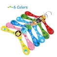 thumbnail image 2 of NUOLUX 10pcs Baby Kids Cartoon Wooden Coat Clothes Pants Hook Hanger Rack Stands (Random Pattern), 2 of 8