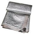 thumbnail image 2 of Aluminum Foil Sunshade Net Sunscreen Net Encrypted Foreign Trade Balcony Courtyard Succulent Roof Shading Net Reflective, 2 of 3