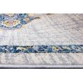 thumbnail image 4 of Ladole Rugs Géode Style Antique Polypropylène Intérieur Durable Tapis Traditionnel Tapis Moquette en Turquoise Gris, 4 of 4