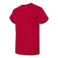 thumbnail image 4 of Gildan T-Shirt en Coton Épais pour Hommes, TG, Rouge Cerise Antique, 4 of 4