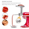 thumbnail image 2 of Meat Grinder Attachment for KitchenAid Stand Mixers Included Sausage Stuffer Tubes Durable Food Grinder Attachments, 2 of 5