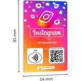 thumbnail image 4 of Custom Reusable Tag-Tap/QR Instagram Review Card -1 Pack Instant Instagram Reviews Card - QR Code and NFC Cards for Business, Instagram Review Tap Card, 4 of 5
