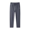 thumbnail image 1 of Men's Casual Stretch Pants with Technology and Comfortable Elastic Drawstring Waist for Everyday Wear, 1 of 6