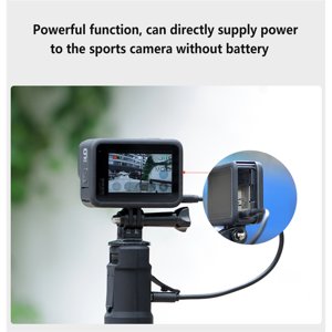 Caméra de batterie Chargeur de banque d'alimentation mobile Non-dérapant Portable Portable Hand Help Universal Portable Poignée de main Anti-perdue Selfie Charger Photography Accessory