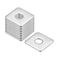 thumbnail image 1 of Uxcell Square Washer 10 Pack M8x25x25x2mm 304 Stainless Steel Square Plate Washers, 1 of 5