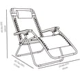 thumbnail image 3 of Mainstays Zero Gravity Chair, 3 of 9