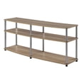 thumbnail image 3 of Pemberly Row 3 Tier 60" TV Stand in Light Oak, 3 of 3