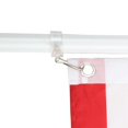 thumbnail image 2 of 4Pcs Plastic Flag Pole Rings, 360 Degree Rotating Flagpole Flag Mounting Rings Spinning Flag Pole Kit with Carabiner for 1 Inch Diameter Flagpole, 2 of 8