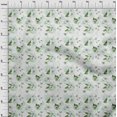 thumbnail image 3 of oneOone Polyester Spandex White Fabric Florals Craft Projects Decor Fabric Printed By The Yard 56 Inch Wide-KMA, 3 of 4