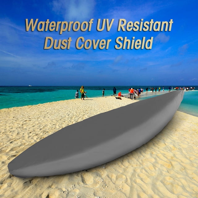 Professional Universal Kayak Cover Canoe Boat Waterproof UV Resistant Dust Storage Cover Shield