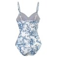thumbnail image 3 of Maillot de Bain une Pièce pour Femmes Imprimé Rétro avec Armatures Contrôle du Ventre Monokini, 3 of 4