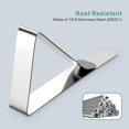 thumbnail image 3 of Tablecloth Clips Stainless Steel Table Cloth Holders 12 Pack, 3 of 5
