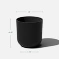 thumbnail image 2 of Veradek Mason Series Kona 15" Planter 2 Pack Black, 2 of 8