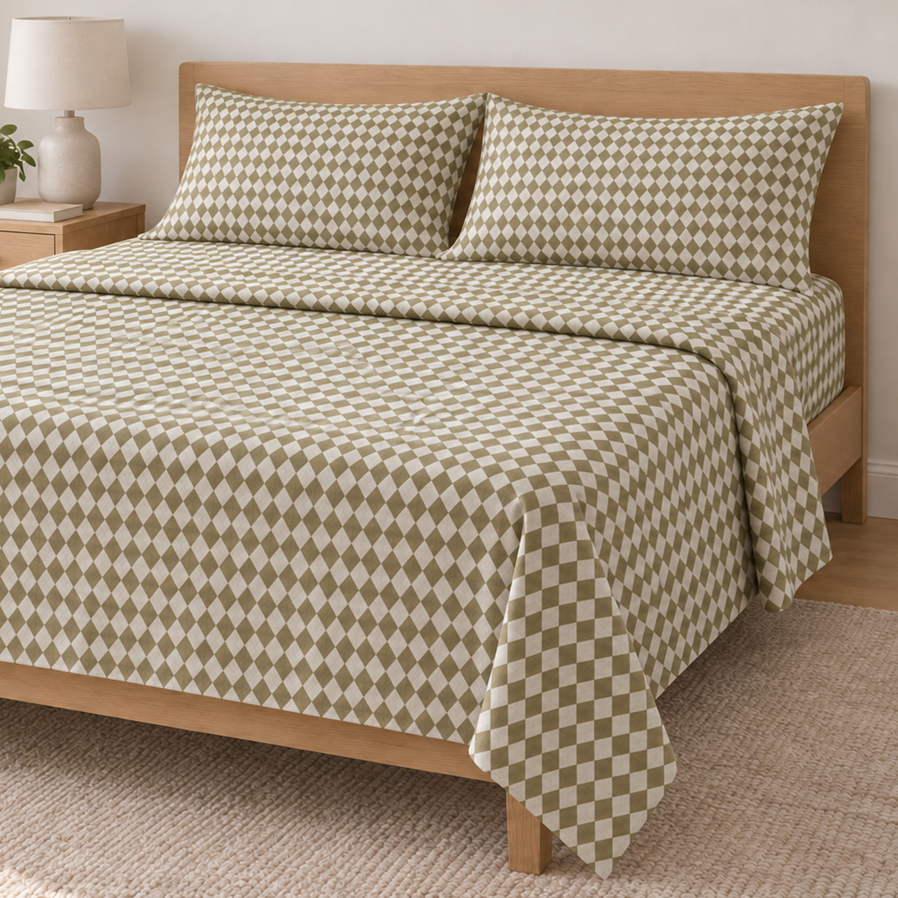FLANNEL SHEET SET MADE PORTUGAL