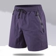 thumbnail image 1 of Styesk Mens Shorts Men Fashion Solid Color Loose And Comfortable Motion Straight-leg Work Clothes Shorts, 1 of 5