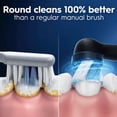thumbnail image 2 of Oral-B iO Ultimate Clean Replacement Brush Heads, Black, 2 of 13