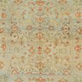 thumbnail image 1 of Ahgly Company Tapis de Zone Carré Abstrait Bronze Brun Lavable en Machine, 6 Pieds Carré, 1 of 7