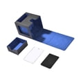 thumbnail image 4 of Tachiuwa Card Deck Box Card Carrying Organiser Case Trading Cards Case for 100+ Cards Blue Black, 4 of 8