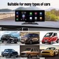thumbnail image 2 of Redempat ABS Portable 10.26Inch HD IPS Touchscreen Car Stereo Radio Monitor Car-play Wireless Android Auto 64GB, 2 of 6