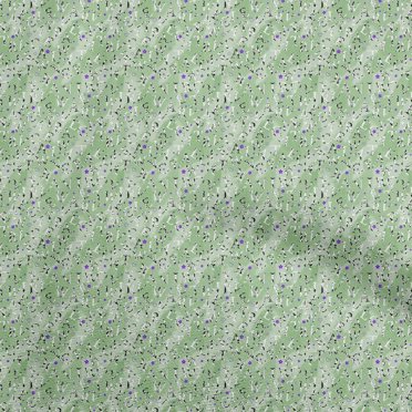 oneOone Viscose Chiffon Light Green Fabric Text Sewing Craft Projects Fabric Prints By Yard 42 Inch Wide