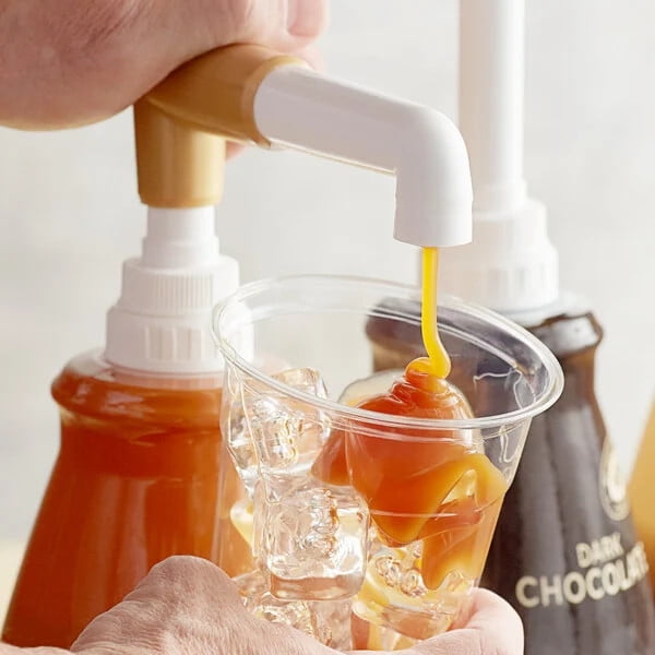 Caramel Torani Puremade Caramel Flavoring Sauce 64 fl. oz. Bonus Squeeze